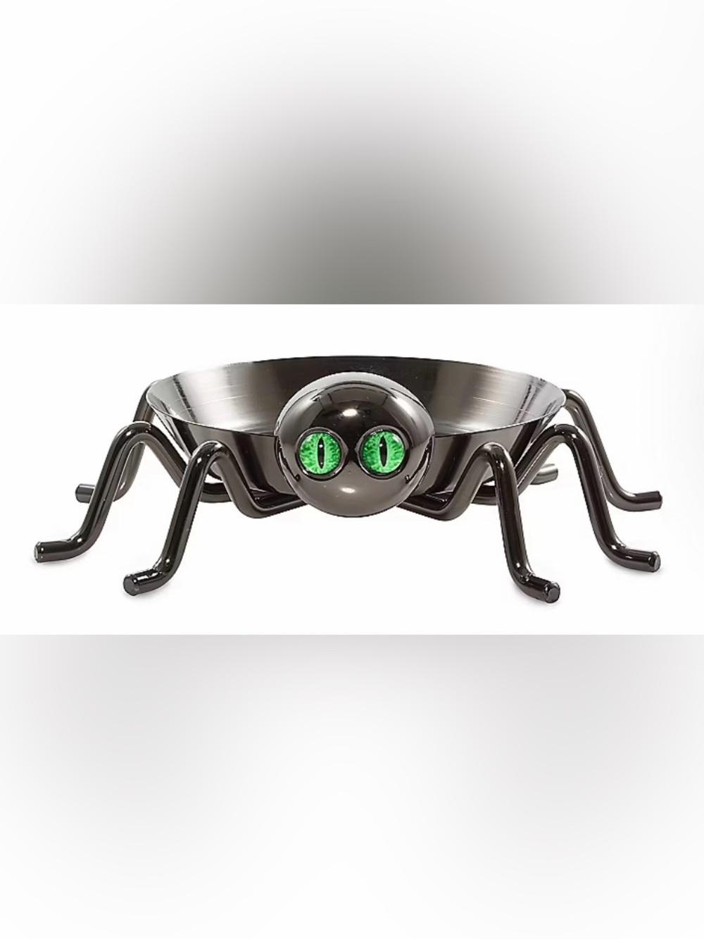 Yankee Candle Crawling Spider Jar Candle Holder Halloween Green Eyes NIB